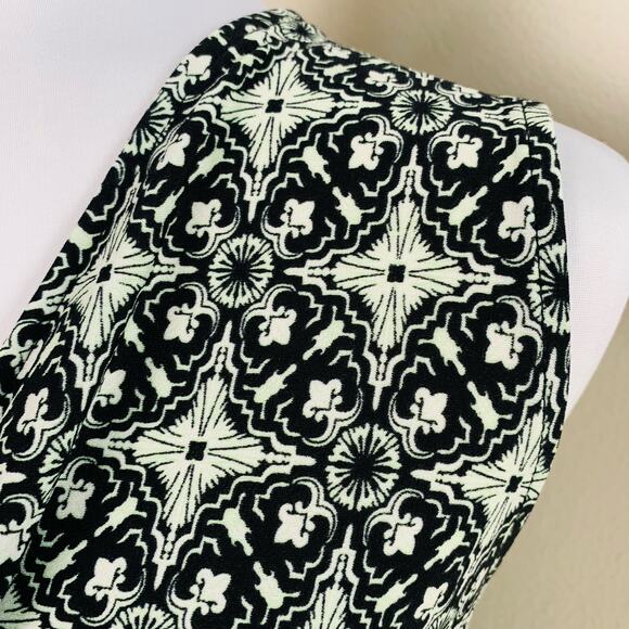 Catherines Plus Size 14 Floral Twisted Front Maxi Dress Sleeveless Stretch - Picture 5 of 9